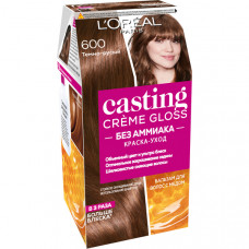 Краска для волос L'Oreal Casting Creme Gloss №600 Темно-русый