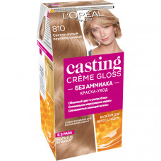 Краска для волос L'Oreal Casting Creme Gloss №810 Перламутровый розовый